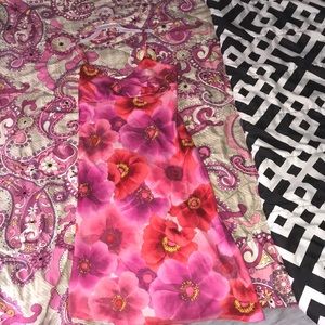 Traditional pink Hawaiian dress/top